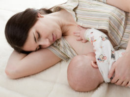Breastfeeding with large nipples