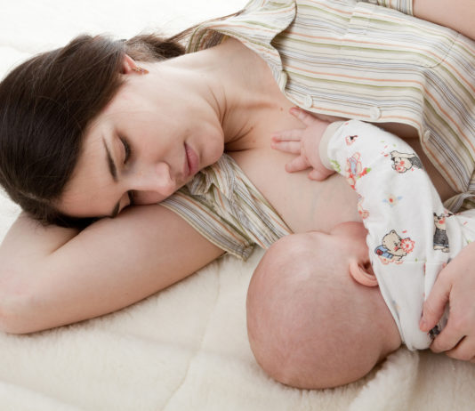 Breastfeeding with large nipples