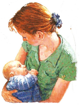Image result for Nursing  a child painting