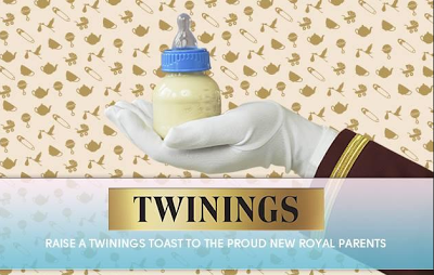 The royal baby is here! Trot out the bottles!
