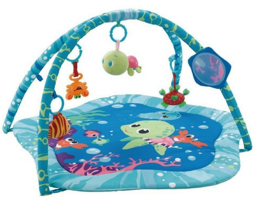 EMILYSTORES Princess Prince Baby Activity Play Gym Mats Ocean Park