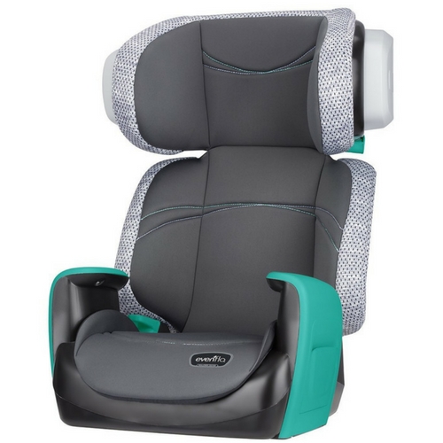 Evenflo Spectrum 2-In-1 Booster Car Seat, Teal Trace