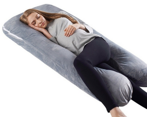 Full Pregnancy Body Pillow with Washable Cover