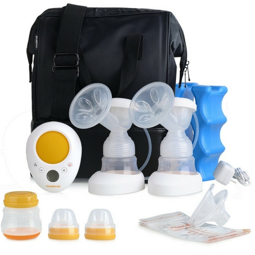 MADENAL Double Electric Breast Pump Travel Set