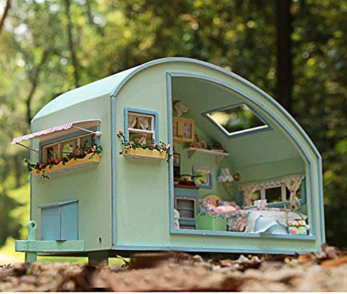 Rylai Wooden Handmade Dollhouse Miniature DIY Kit - Time Travel Series Dollhouses & Furniture